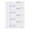 Rediform Office Product Rediform, Hardcover Numbered Money Receipt Book, 6 7/8 X 2 3/4, Two-Part, 300 Forms S1654NCR